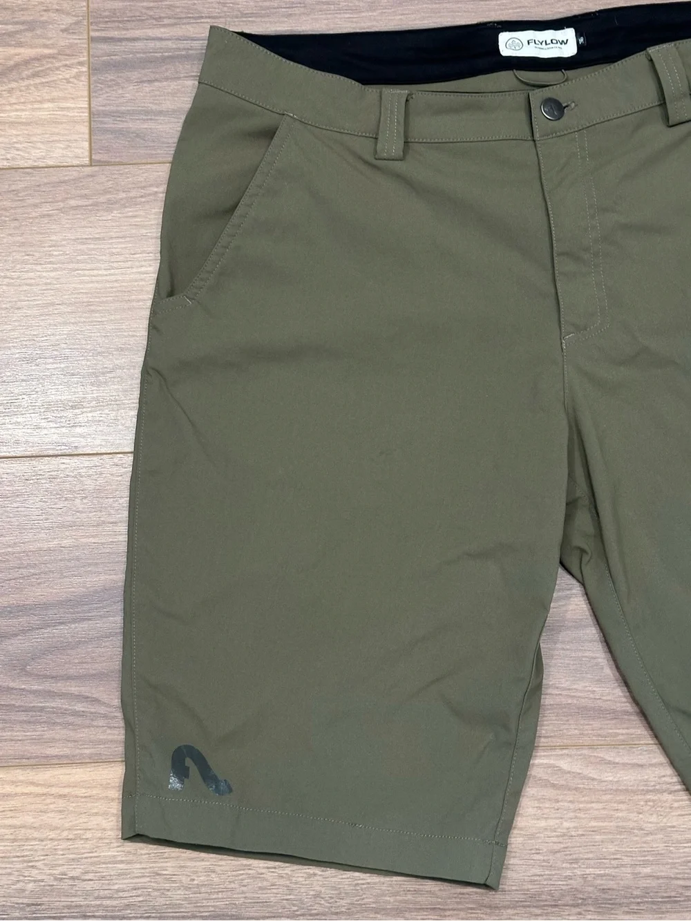 Flylow Hot Tub Shorts in Green Size 36